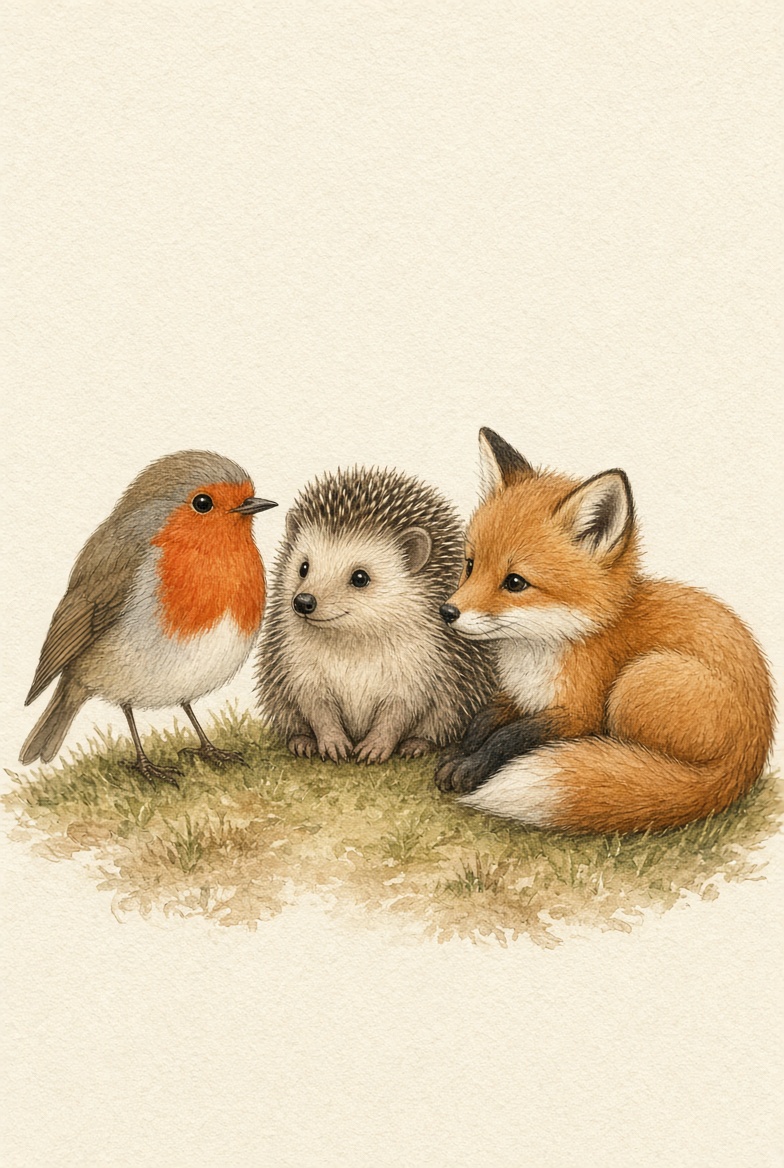 Pip, Willow and Nib